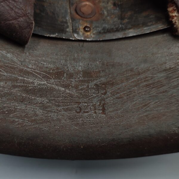 M42 GERMAN STEEL HELMET STAMP