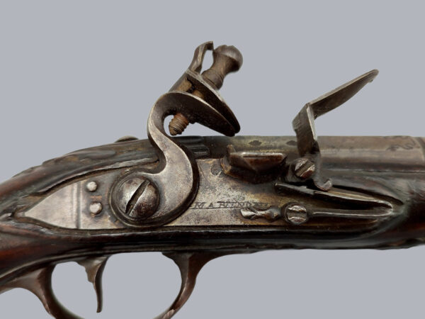 PAIR OF ITALIAN FLINTLOCK PISTOLS BY MARTINONI