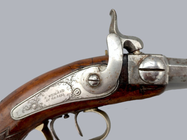 GERMAN PERCUSSION PISTOL BY WEILAND