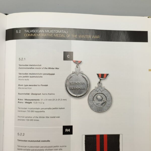 COMMEMORATIVE MEDAL OF THE WINTER WAR & CERTIFICATE