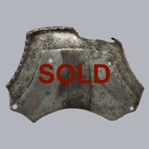 ITALIAN 16TH CENTURY SADDLE STEEL