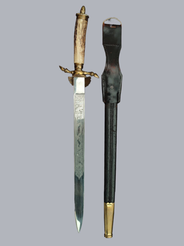 GERMAN HUNTING DAGGER HIRSCHFÄNGER