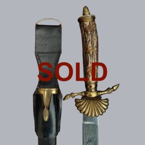 GERMAN HIRSCHFÄNGER HUNTING DAGGER