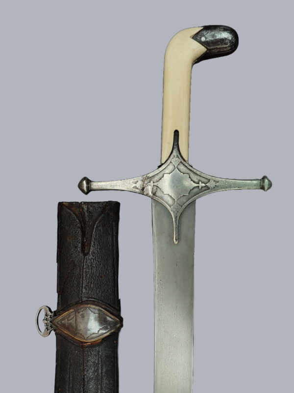 INDOPERSIAN STEEl-MOUNTED SHAMSHIR SABRE