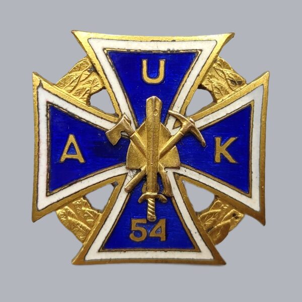 FINNISH BADGE OF THE PIONEER NCO COURSE 54