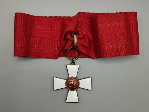 ORDER OF THE LION OF FINLAND COMMANDER'S CROSS