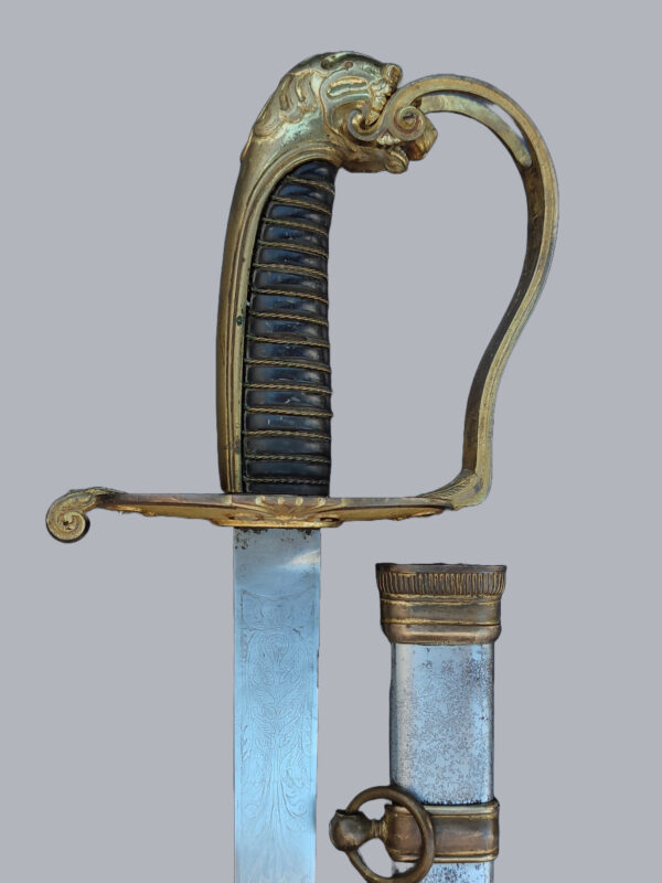 SWORD OF THE SWISS GUARD POPE PIUS IX