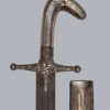 SILVER-HILTED SHAMSHIR