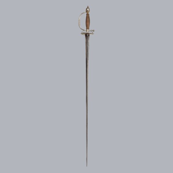 SILVER-HILTED SMALLSWORD