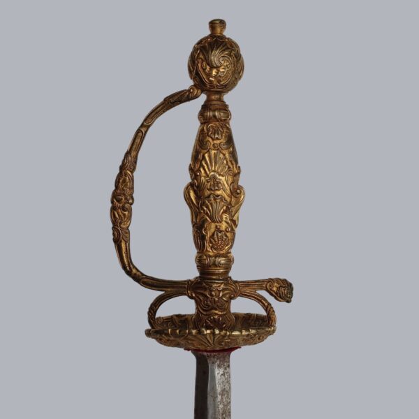 SMALLSWORD WITH AN ORMOLU HILT