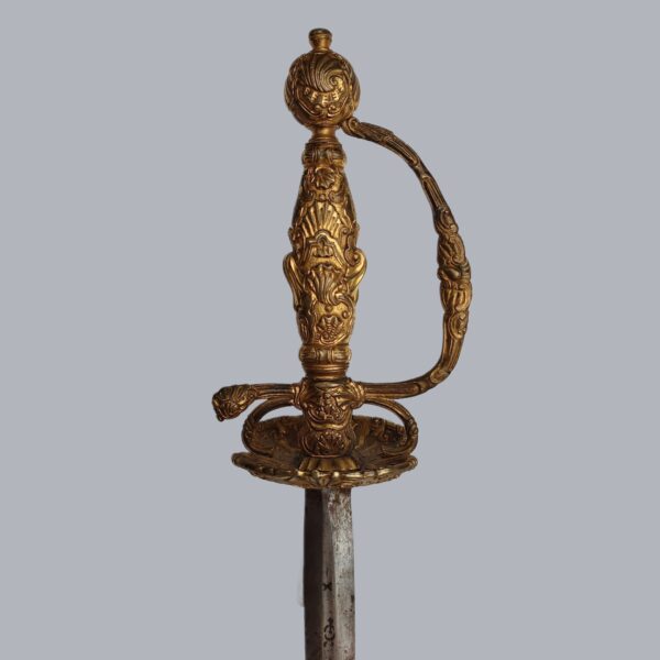 SMALLSWORD WITH AN ORMOLU HILT