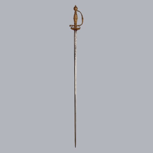 SMALLSWORD WITH AN ORMOLU HILT