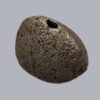 MEDIEVAL BRAZIL NUT POMMEL