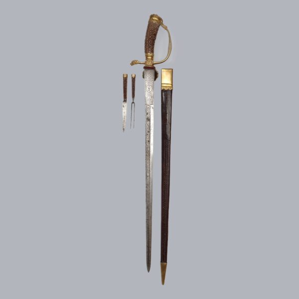 HUNTING SWORD IN BAROQUE STYLE