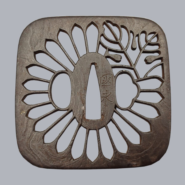 TSUBA BY THE MASTER KUNI NAGA