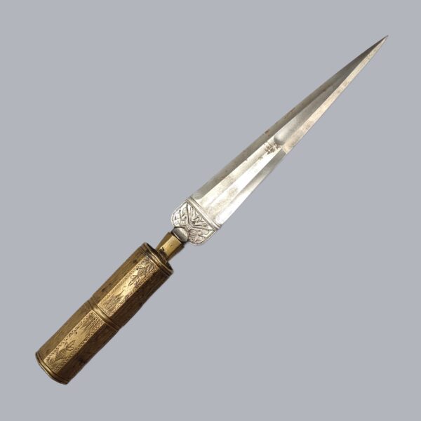 BRASS-SOCKETED HUNTING BAYONET