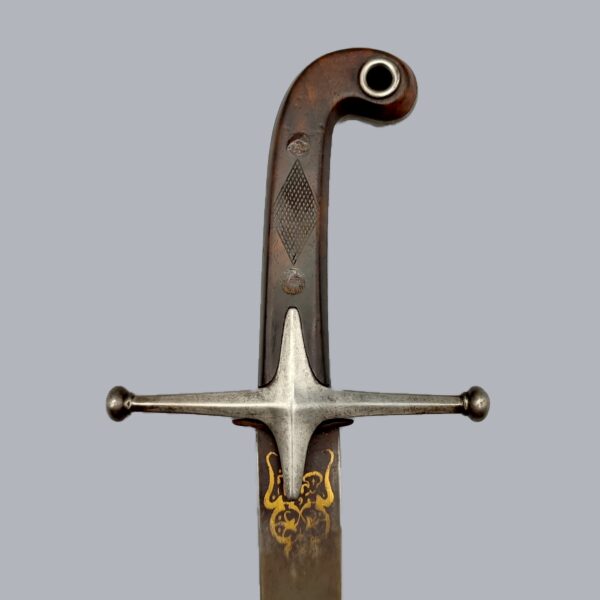 EUROPEAN MILITARY SHAMSHIR IN OTTOMAN STYLE