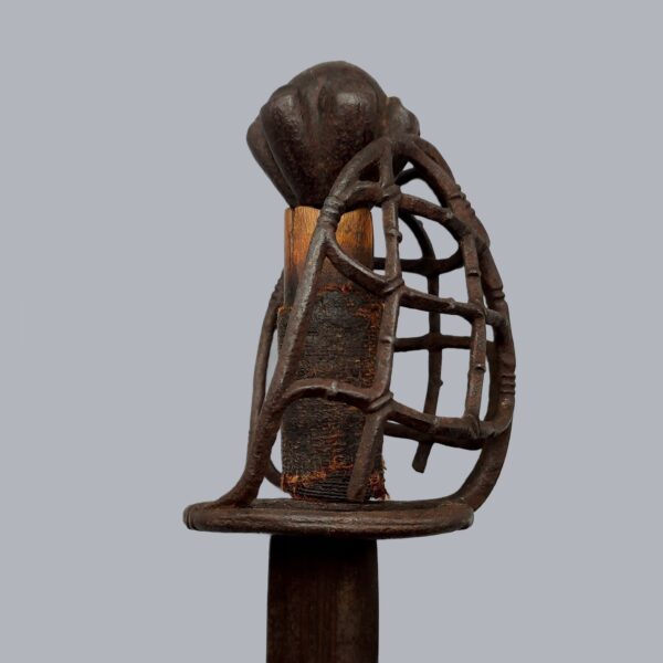 BASKET-HILTED LANDSKNECHT SWORD