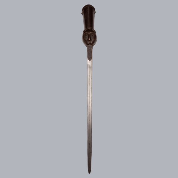 PATA SWORD WITH A TIGER-HEADED HILT