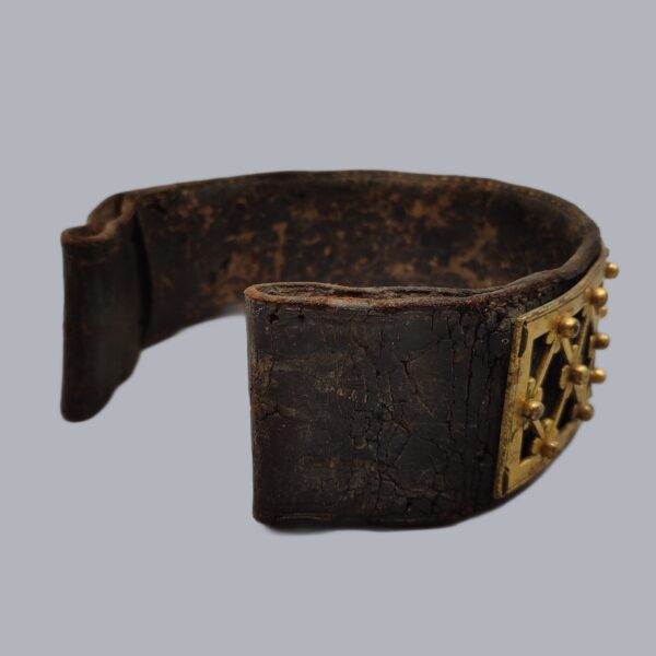 DOG COLLAR DEPICTING MEDUSA HEAD