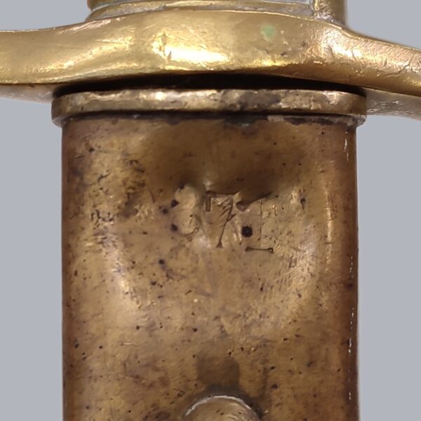 BRASS-HILTED BRIQUET SABRE