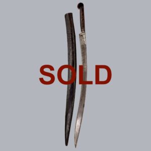 OTTOMAN DAMASCUS-BLADED YATAGAN