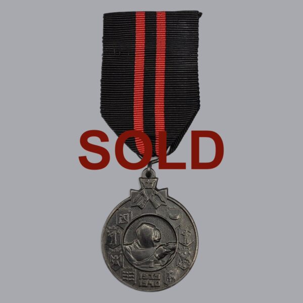 FINNISH COMMEMORATIVE MEDAL OF THE 1939-1940 WINTER WAR