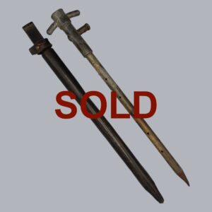 GERMAN WWII FIELD PHONE GROUNDING STAKE