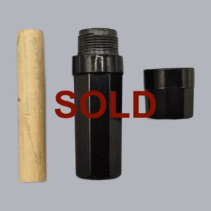 SOVIET RUSSIAN WWII DOG TAG BAKELITE CAPSULE