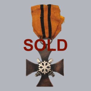 FINNISH WWII CAMPAIGN CROSS (KESKI-KANNAS)