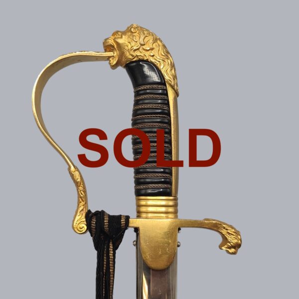 DUTCH M/1912 INFANTRY OFFICER SABRE