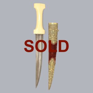 OTTOMAN-STYLE MANCHAUX DAGGER