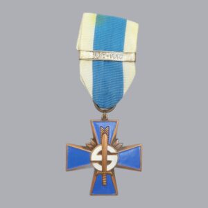 FINNISH WWI COMMEMORATIVE CROSS (BLUE CROSS)