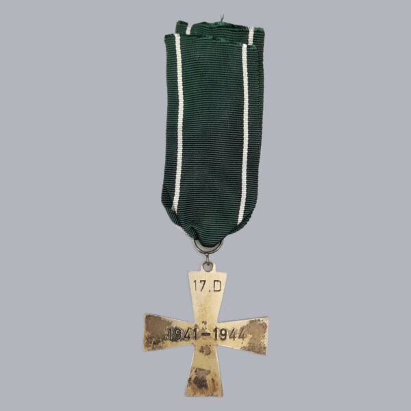 FINNISH WWII REGIMENTAL CROSS (17TH DIVISION)