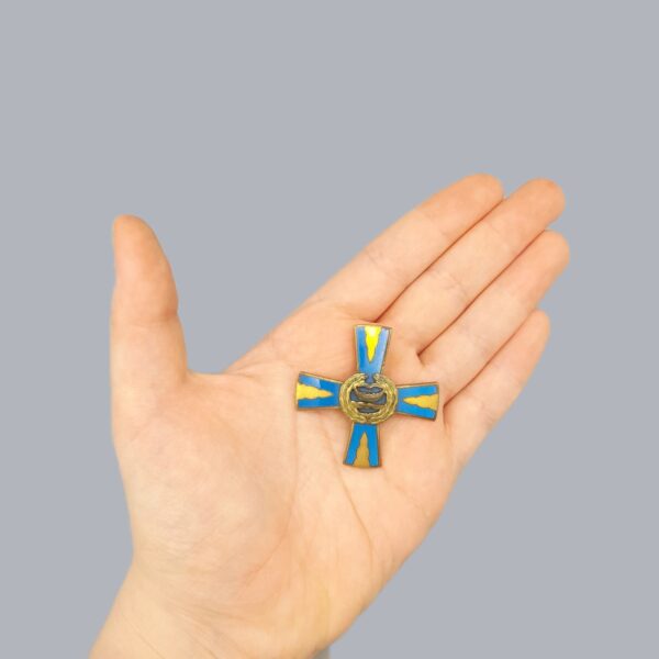 FINNISH REGIMENTAL BADGE (UUSIMAA BRIGADE)
