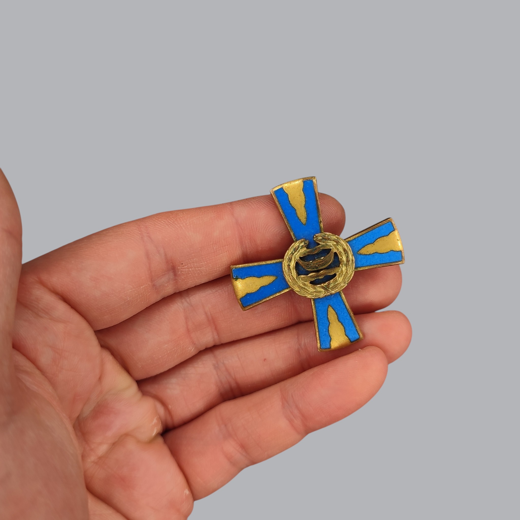 FINNISH POST-WAR CROSS OF THE UUSIMAA BRIGADE