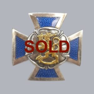 FINNISH REGIMENTAL BADGE (RESERVE OFFICER SCHOOL)
