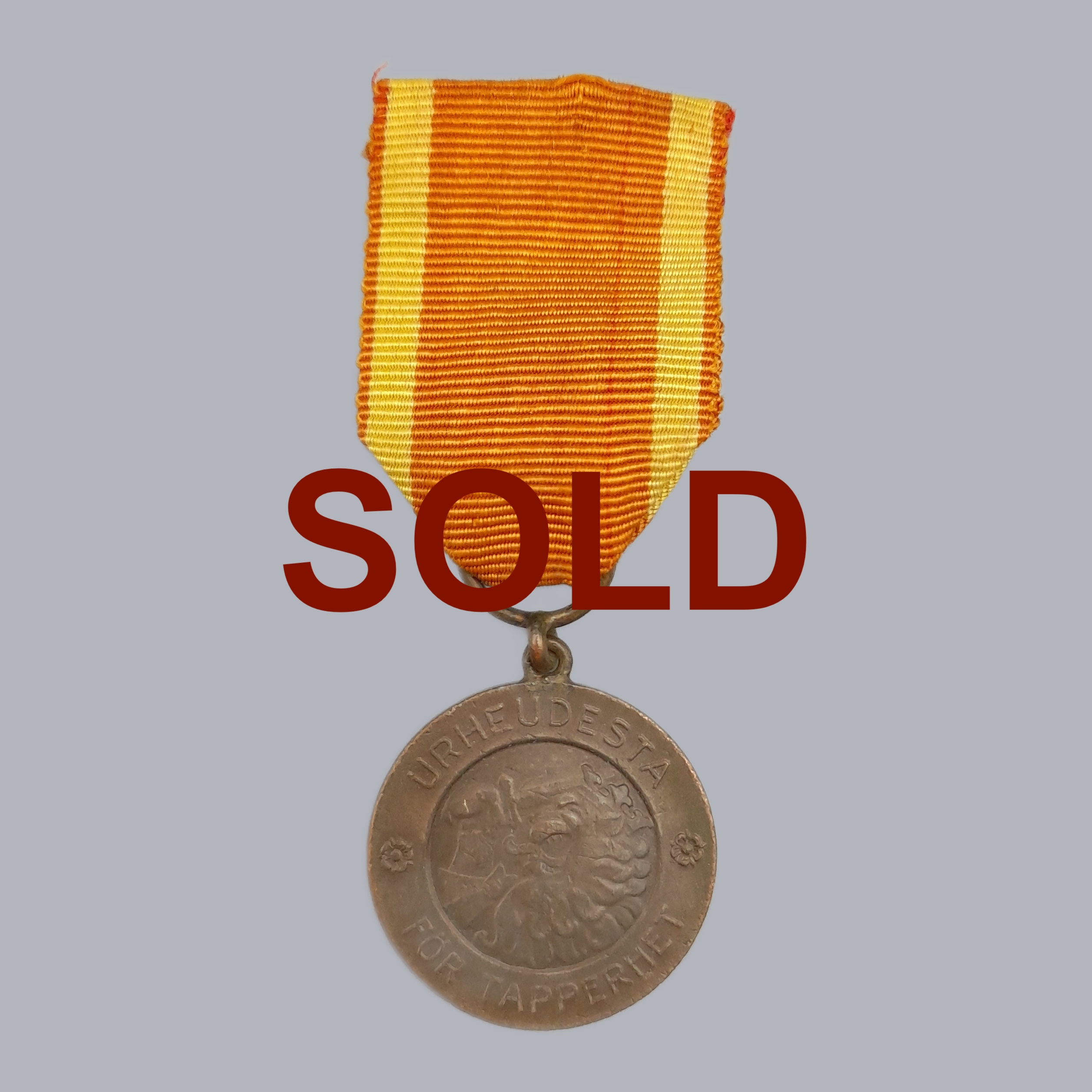 A565d FINNISH CROSS OF LIBERTY (MEDAL 2ND CLASS 1939)