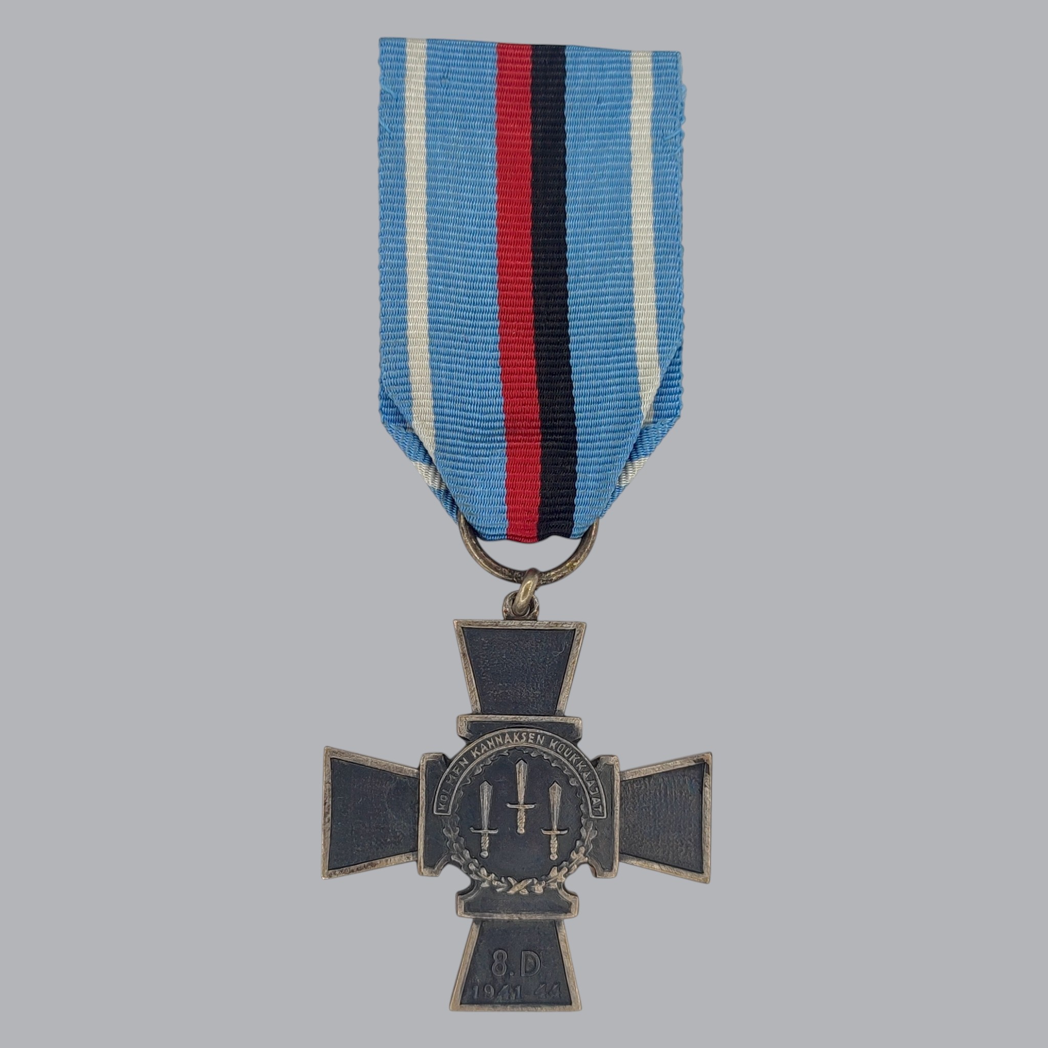 FINNISH WWII COMMEMORATIVE CROSS OF THE 8TH DIVISION