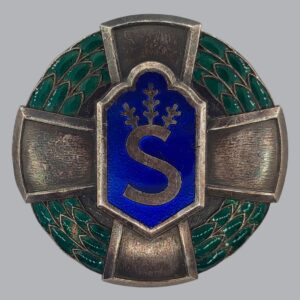 FINNISH INTER-WAR CIVIL GUARD BADGE OF RECOGNITION 1ST CLASS