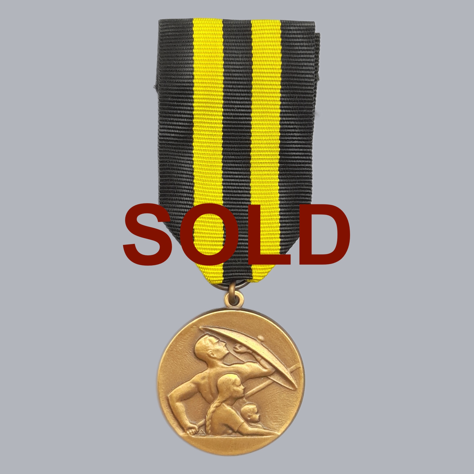 FINNISH WWII REGIMENTAL MEDAL (CIVIL DEFENCE 2ND CLASS)