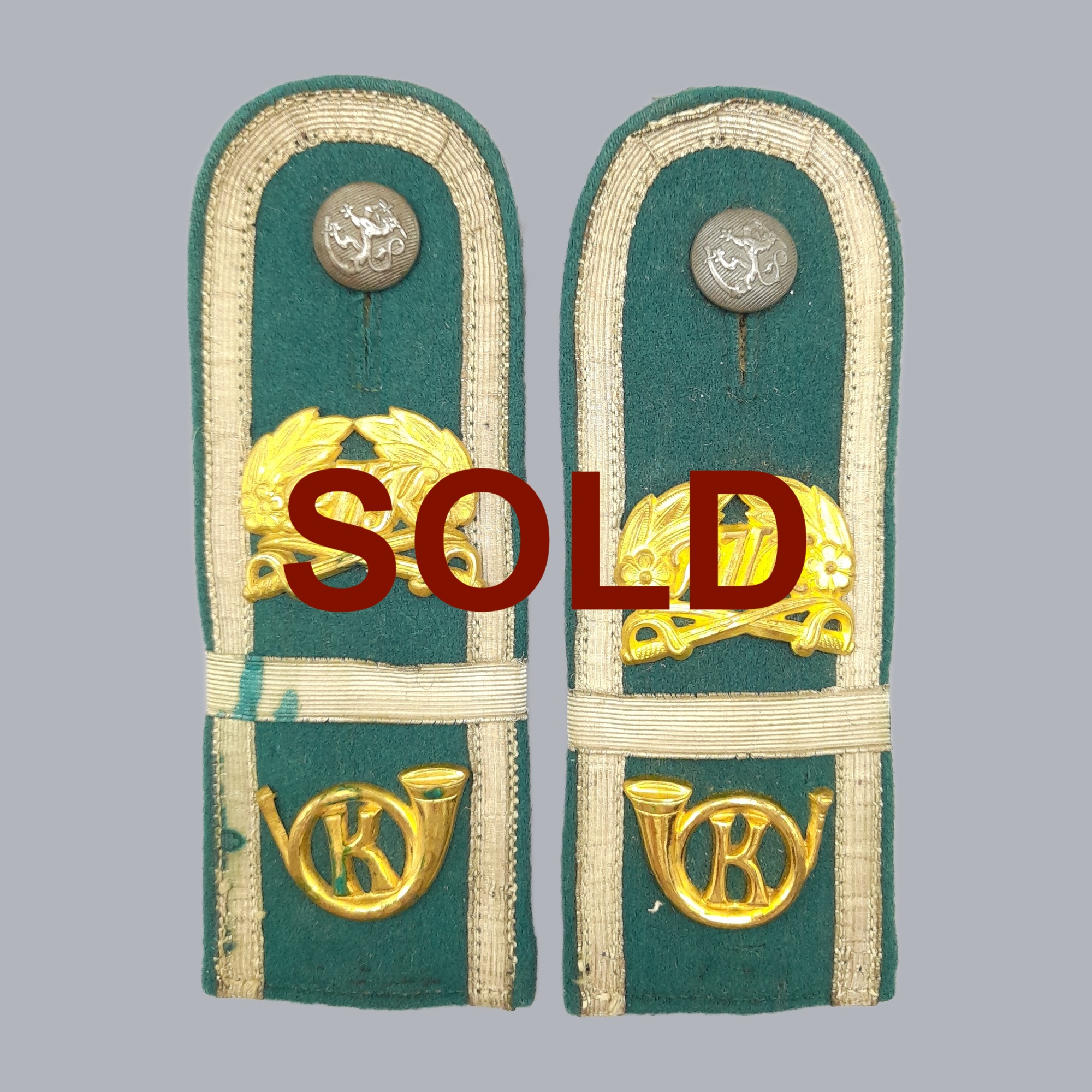 A546d FINNISH M/1922 PAIR OF SHOULDER BOARDS