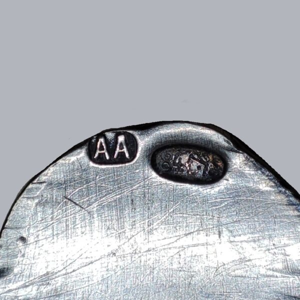 CAUCASIAN BELT BUCKLE IN NIELLO SILVER