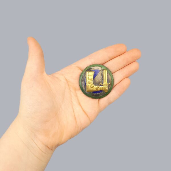 FINNISH CIVIL GUARD M/1932 BADGE OF MILITARY PROFICIENCY (MERIT CLASS)