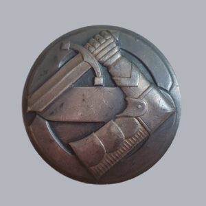 FINNISH CIVIL GUARD M/1932 BADGE OF MILITARY PROFICIENCY (1ST CLASS)