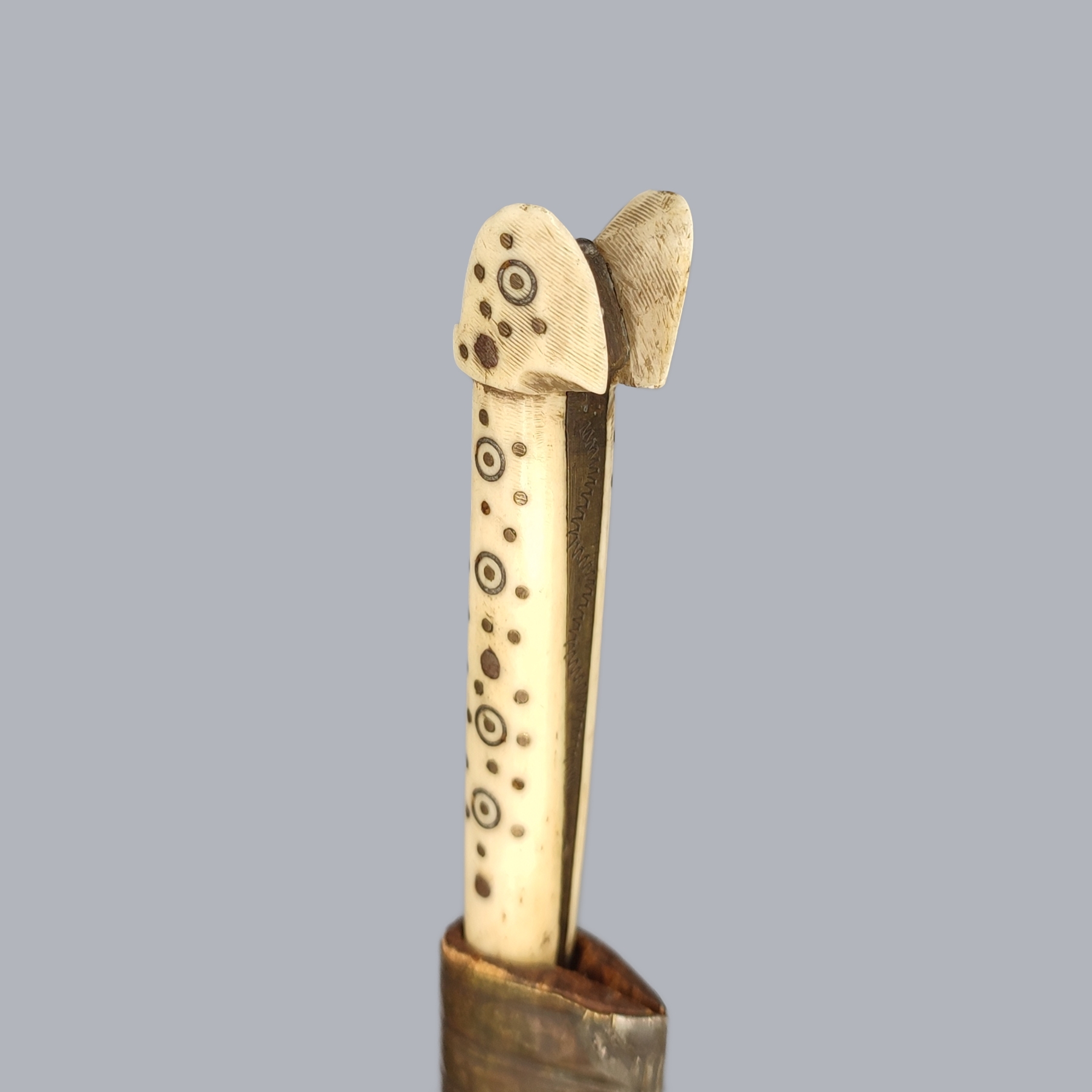 BOSNIAN BICHAQ KNIFE WITH HORN HANDLE