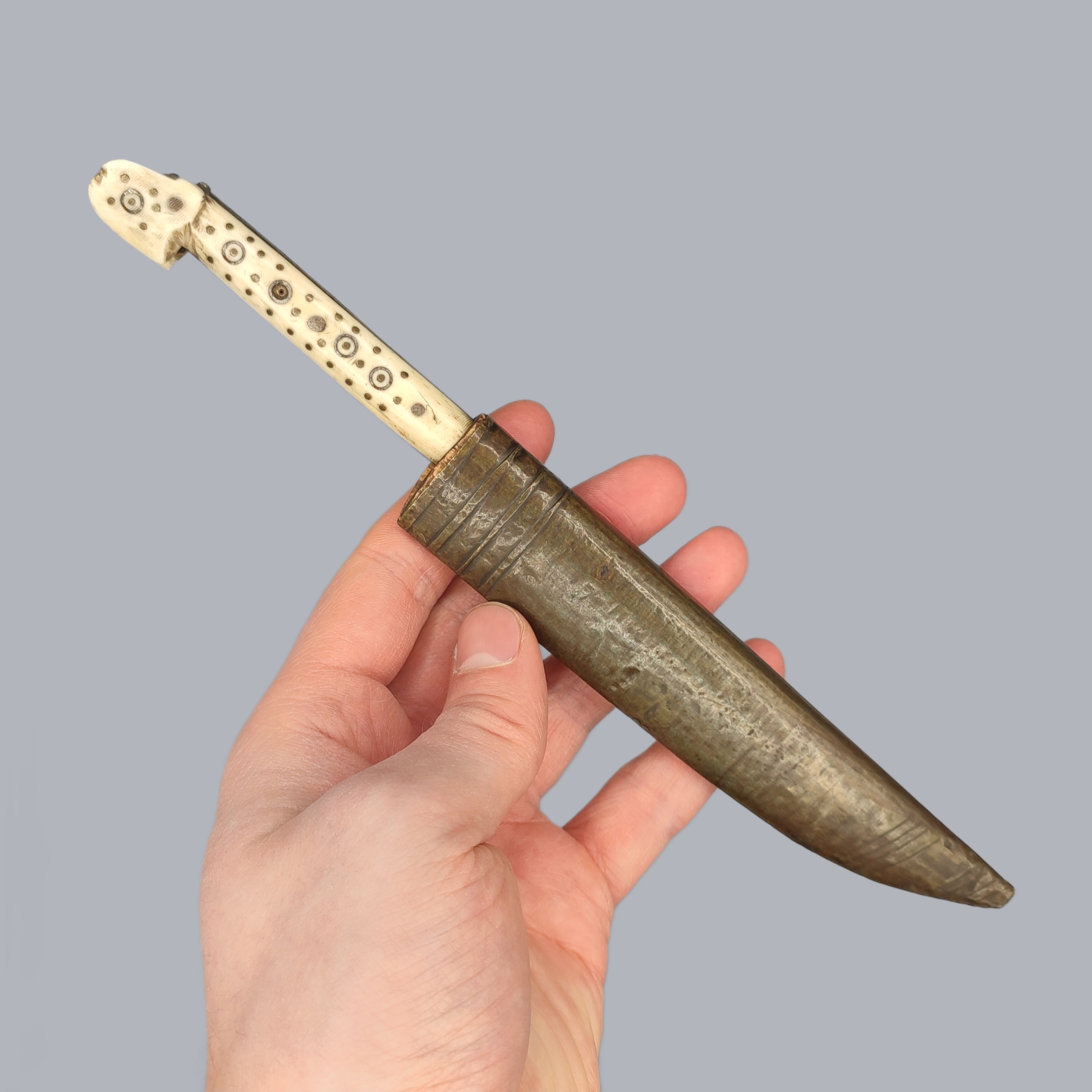 BOSNIAN BICHAQ KNIFE WITH HORN HANDLE