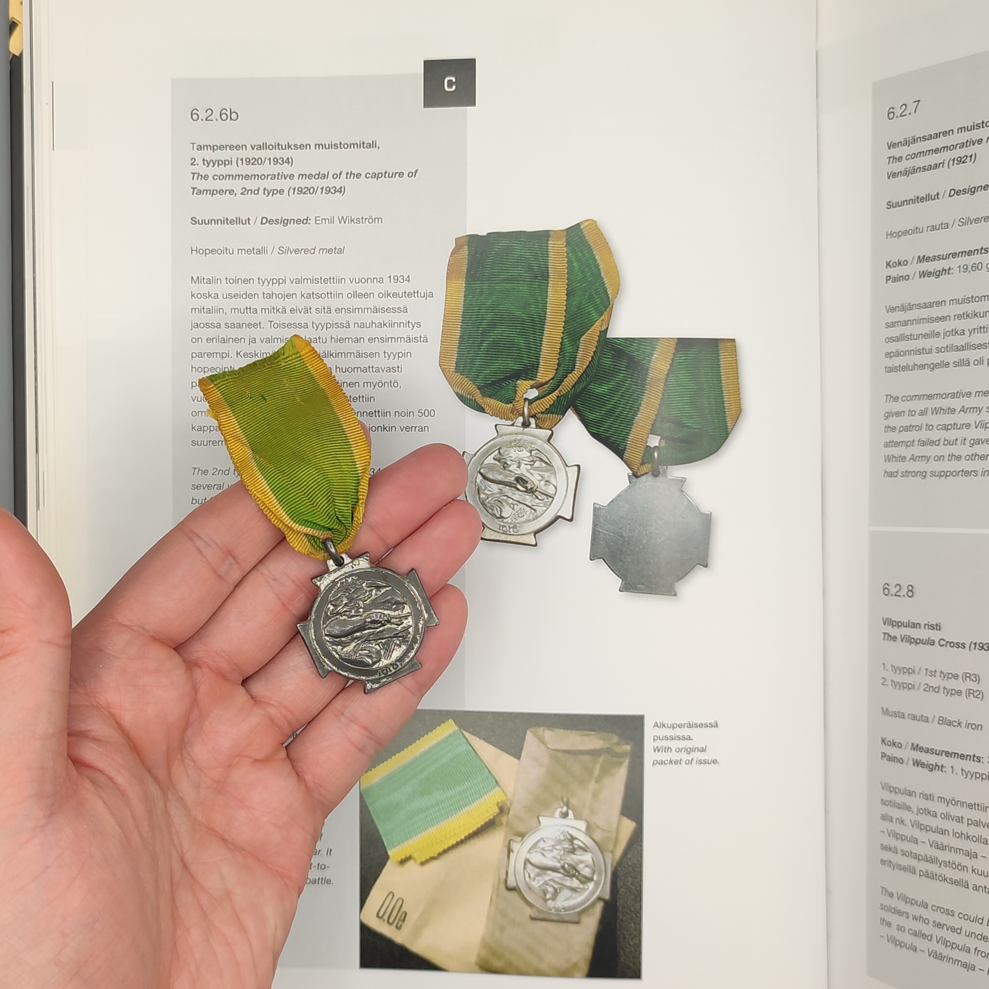 FINNISH WWI COMMEMORATIVE MEDAL OF THE BATTLE OF TAMPERE