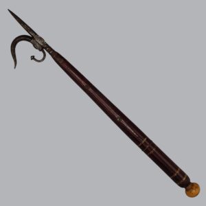 INDIAN ELEPHANT GOAD ANKUS WITH WOODEN HANDLE