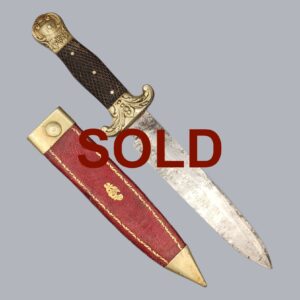 ENGLISH 1850S NON-XLL SHEFFIELD BOWIE KNIFE BY O'NEILL & THOMPSON